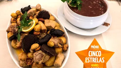 Arroz de Sarrabulho à Moda de Ponte de Lima Vence Prémio Cinco Estrelas Regiões.