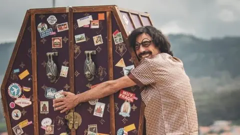 O espectáculo de circo 'Abracadaver'.