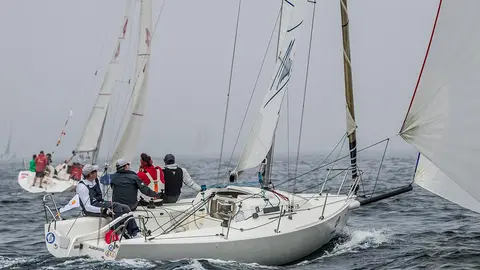 El Alboroto de Javier Aguado consolidó su primera posición al vencer por segundo día consecutivo.  ©  ROSANA CALVO.