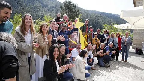 O equipo organizativo e os representantes das diferentes entidades e empresas colaboradoras nesta edición.