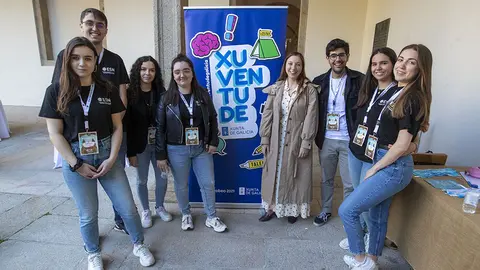 A directora xeral de Xuventude, Participación e Voluntariado, Cristina Pichel, participa no Evento do Ano Europeo da Xuventude, organizado por Erasmus Student Network no Pazo de Fonseca .