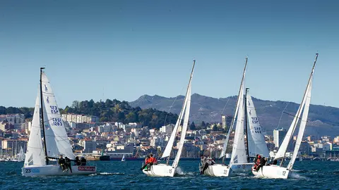 Villalia J70 Spring & Winter Series, Vigo. ©Sailingshots by María Muiña Photography