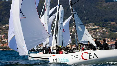 Villalia J70 Spring & Winter Series, Vigo. ©Sailingshots by María Muiña Photography