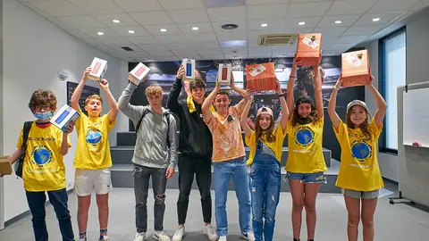 Equipo de ganadores.