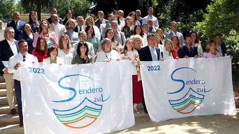 A directora xeral de Patrimonio Natural, Belén do Campo, participou hoxe en Madrid no acto oficial de entrega das insignias a todos os municipios galardoados.