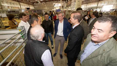 Rueda visitó este mediodía a Feria Internacional Abanca Semana Verde de Galicia.