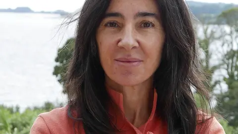 A xornalista Teresa Abuín.