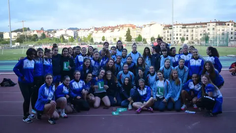 Equipos da Gimástica e Celta.