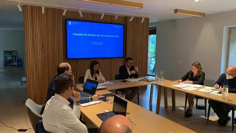 O conselleiro do Medio Rural presidiu esta tarde a sesión constitutiva do Consello de xestión da terra agroforestal, que coordina estes labores.