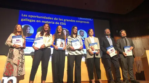 La directora general de Relaciones Laborales, Elena Mancha, inauguró las jornadas Riesgos, actuaciones y principales oportunidades sostenibles en materia de ESG.