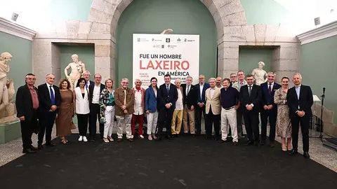 O conselleiro de Cultura, Educación, FP e Universidades e o director da Real Academia de Bellas Artes de San Fernando inauguraron a mostra esta tarde na institución madrileña.