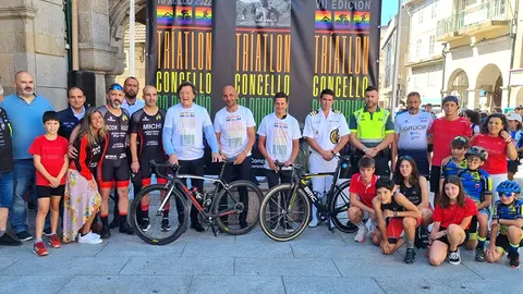 Un momento da presentación da proba. ARQUIVO.