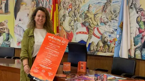 Marta Valcárcel, alcaldesa de Salvaterra de Miño.