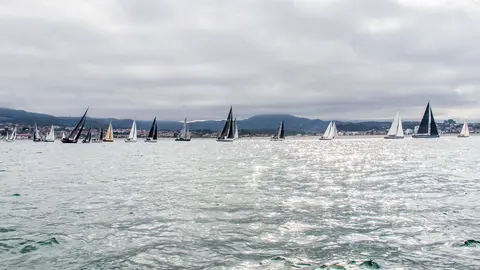 Salida de la tercera jornada del Conde de Gondomar 2022. © ROSANA CALVO.