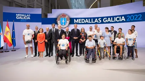 Medallas de Ouro de Galicia 2022.