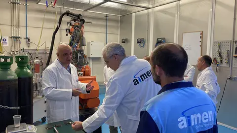 O vicepresidente primeiro e conselleiro de Economía, Industria e Innovación, Francisco Conde, participou hoxe no Porriño na presentación do balance desta iniciativa, que mobilizou 2,5 millóns de euros de investimento público-privado.