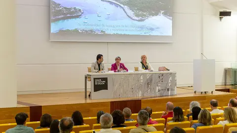 La conselleira del Mar participó en la presentación del Programa de Ciencias Marinas de Galicia