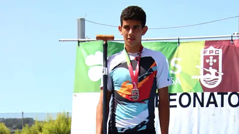 Diogo Caleiro é Vice-campeão Nacional.