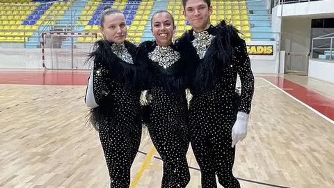 Erika Pombo Jorge, David Castro Folgar e Naira Rodriguez Alonso.