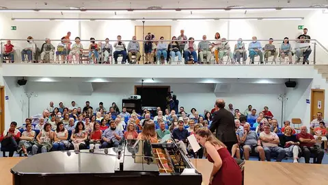 A décima edición do Festival Groba chegou ao seu ecuador coa estrea absoluta dunha nova obra do Mestre.