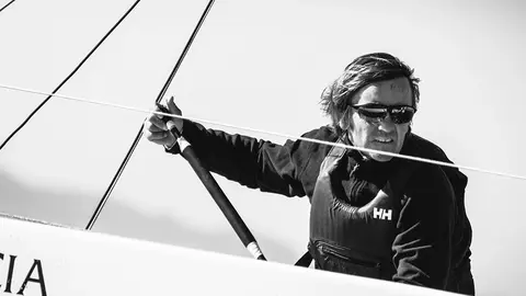 Pichu Torcida en regata. ALEJANDRO VILAS.