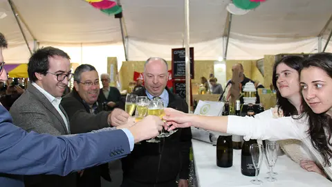 Brinde com Sidra na Feira 2017, em Ponte de Lima.