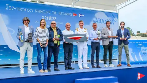 Autoridades de la presentación del Trofeo Príncipe de Asturias  - Foto © Antía Martínez