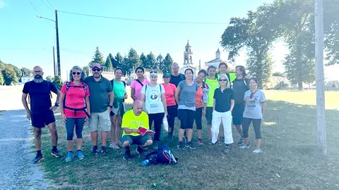 A secretaria xeral de Apoio ao Emprego, Traballo Autónomo e Economía Social, Covadonga Toca, realizou unha etapa desde Vilalba ata Baamonde no marco deste programa que desenvolven a Administración galega e Fundación Ronsel.