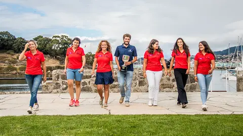 El sorteo de la Gestilar Ladies Cup marca el inicio del Trofeo Príncipe de Asturias, © ROSANA CALVO.