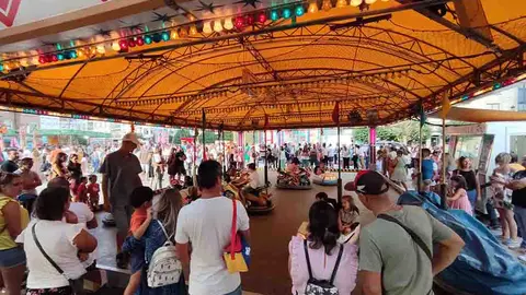 Unha das atraccións que deberá funcionar sen megafonía.