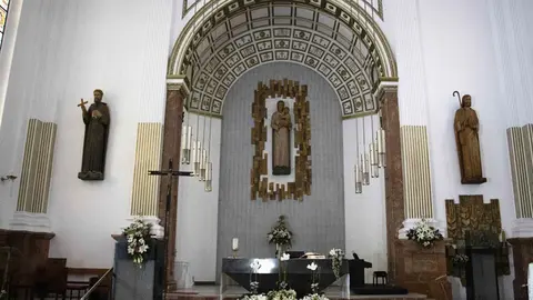 Aspecto del interior del Templo.