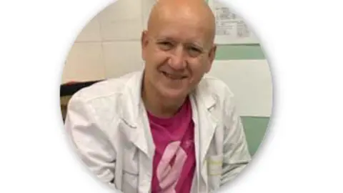 El doctor Jorge Cameselle.