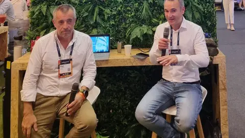 Guldrís estuvo acompañado en su intervención por Íñigo González, de la startup gallega Norlean.