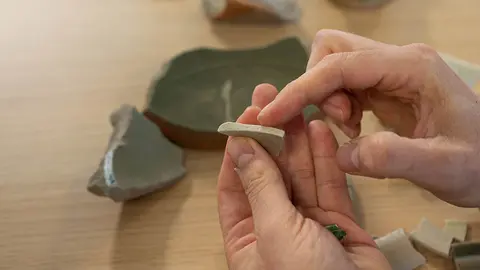 Estudio de material cerámico de una intervención arqueológica en Yibuti.