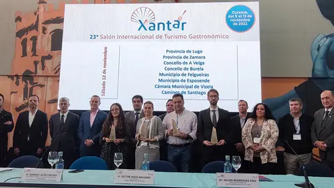 Premiados Xantar 2022.