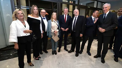El presidente de la Xunta intervino en la entrega de la Medalla de Oro del Círculo de Empresarios de Galicia.