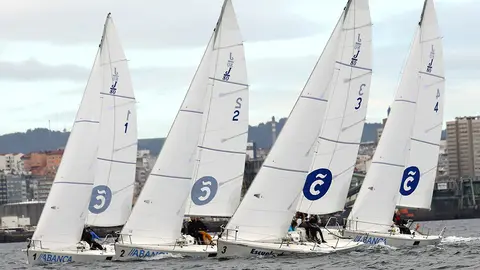 Imagen de una de las mangas de la final de la pasada edición. PEDRO SEOANE.