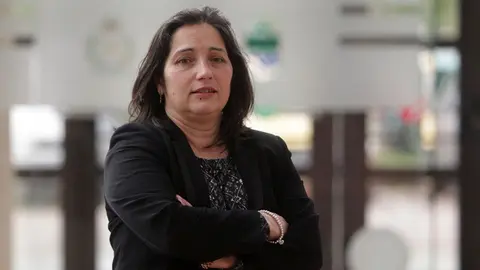 La profesora Rosa Mosquera.