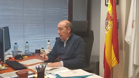 O director do Instituto de Estudos do Territorio participou, por videoconferencia, na reunión da Comisión Territorial do Consello Superior Xeográfico.