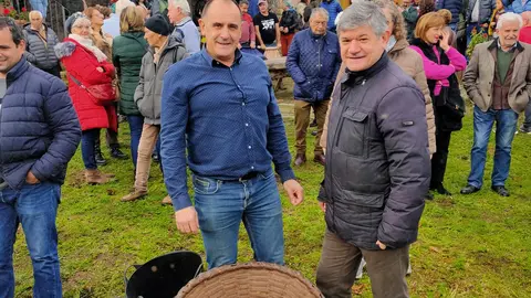O director xeral de Planificación e Ordenación Forestal participou esta mañá na IX Festa da pisa da castaña de Purdeus, no concello ourensán de Parada de Sil.