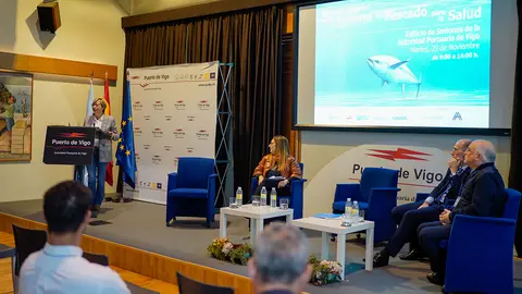 La conselleira del Mar participó hoy en Vigo en la inauguración del encuentro científico-empresarial 'Beneficios Nutricionales del Consumo de Pescado para la Salud Pública'.