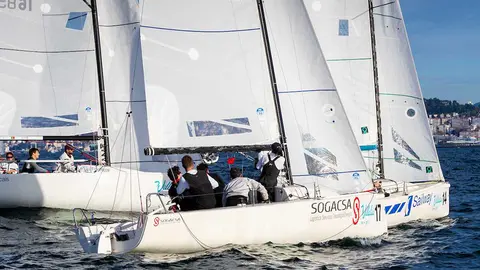 Sail Cascais (Lisboa), Sogacsa (Vigo), Sailway Academy (Canido). MARÍA MUIÑA.