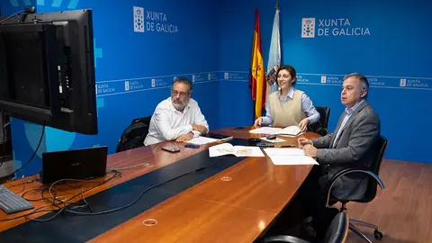 A conselleira de Medio Ambiente, Territorio e Vivenda participou por videoconferencia na comisión de seguimento da Plisan.
