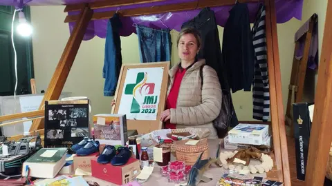 La catequista Fátima Marinho.