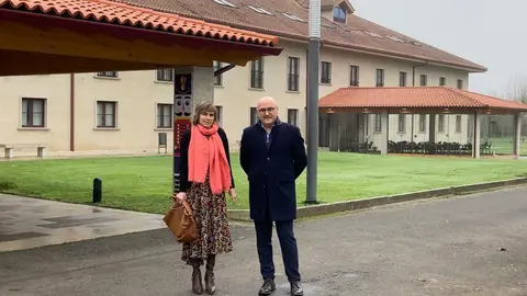 La directora de Turismo de Galicia visitó las obras realizadas.