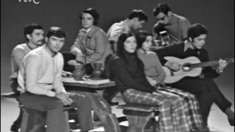 Mocedades en 'Galas del Sábado', 1969, en Televisión Española.