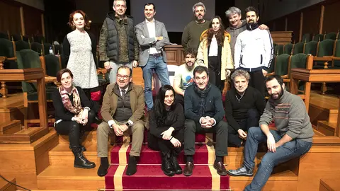  O conselleiro de cultura, Educación e Universidades, Román Rodríguez, e o reitor da Universidade de Santiago, Antonio López, visitarán os ensaios do espectáculo do Centro Dramático Galego Shakespeare en Roma.