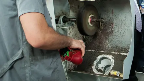 Fábrica de calçado.