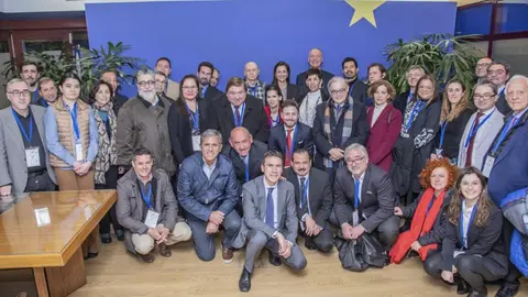 Editores Europa, América latina y Caribe asistentes al congreso. ARCHIVO.