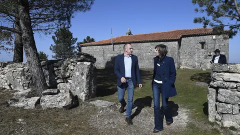 La directora de Turismo de Galicia, Nava Castro, visitó hoy Parada de Sil.